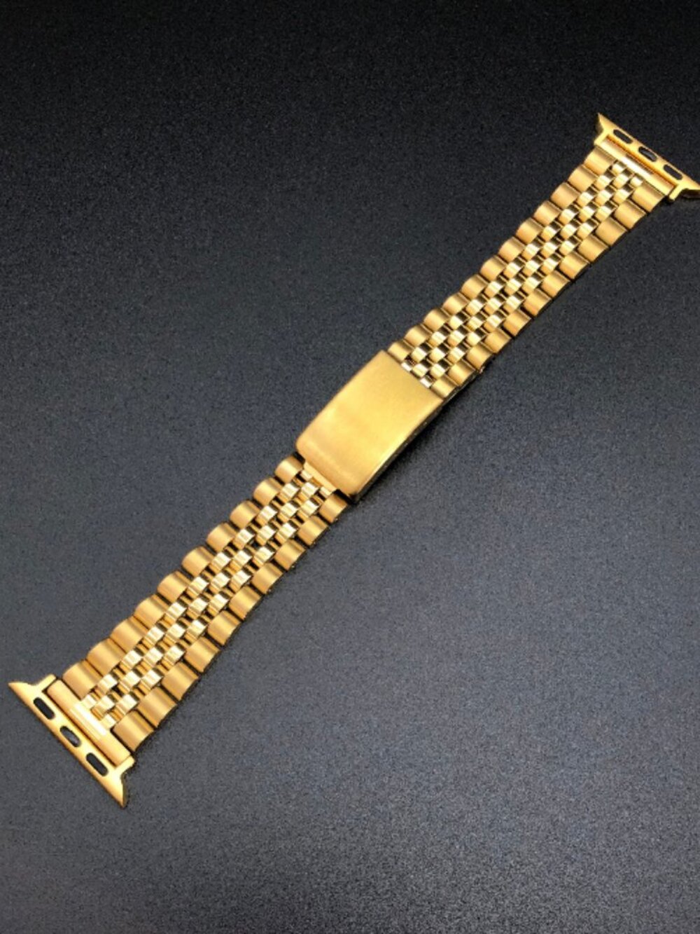 Apple Style Replacement Jubilee Steel Bracelet (Yellow Gold)